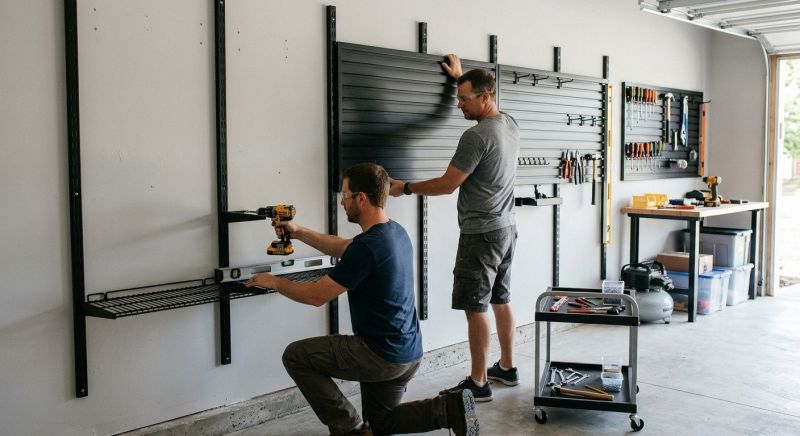 Ceiling Rack Installation in Loudoun County, VA