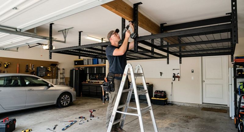 Garage Shelves Installation in Fairfax County, VA