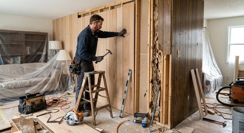 Interior Cladding Installation in Kansas City, KS